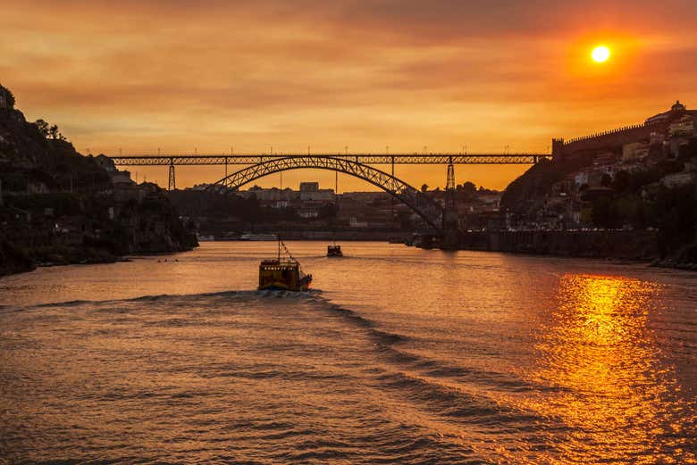 Tramonto a Porto
