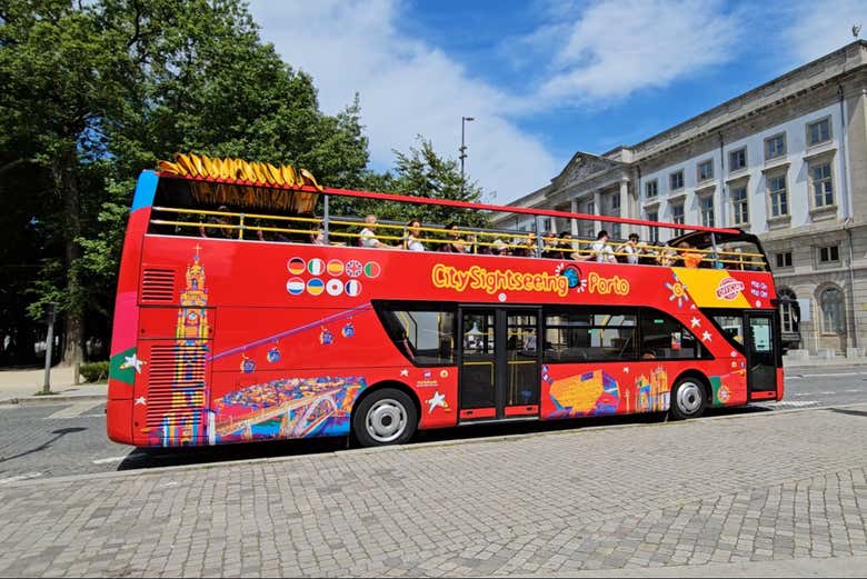 Autobus turistico City Sightseeing a Porto