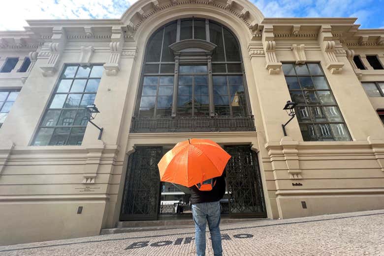 All'ingresso del mercato di Bolhão​ 