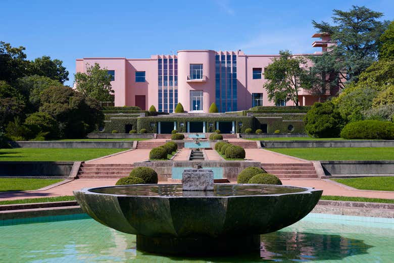 Facciata di Casa Serralves, un gioiello in stile art déco
