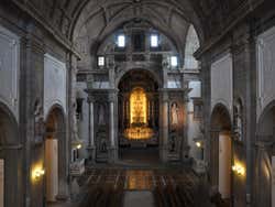 Chiesa Dos Grilos, interno